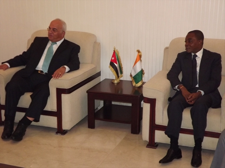 Coopération : Audience du Ministre d´Etat, Ministre des Affaires Etrangères avec le Secrétaire Général du Ministère des affaires Etrangères de Jordanie